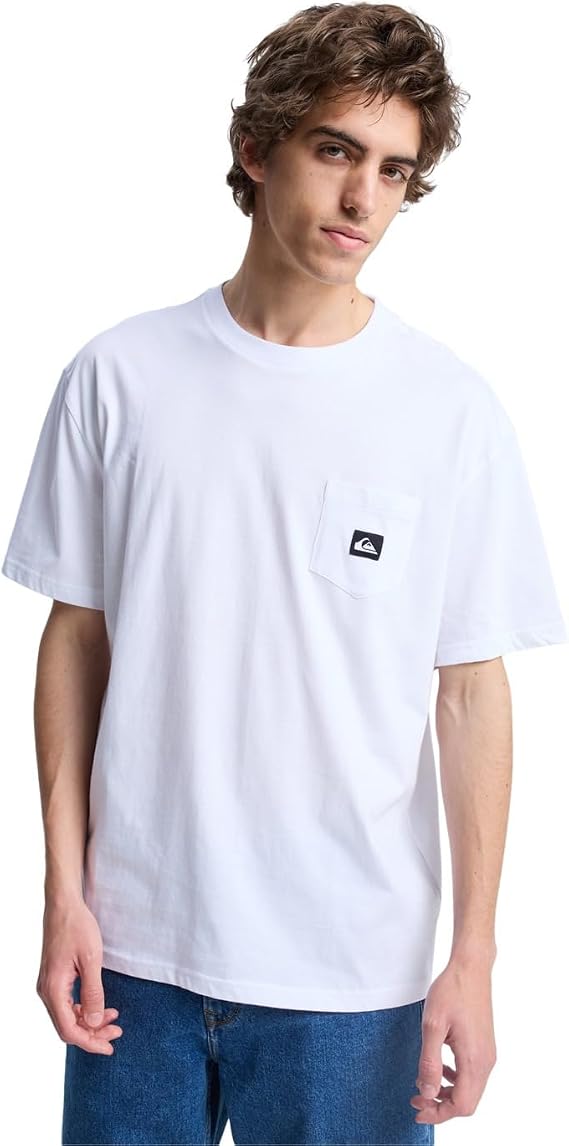 Quiksilver Men's Salt Water Pocket Ss Tee T-Shirt (Pack of 1)