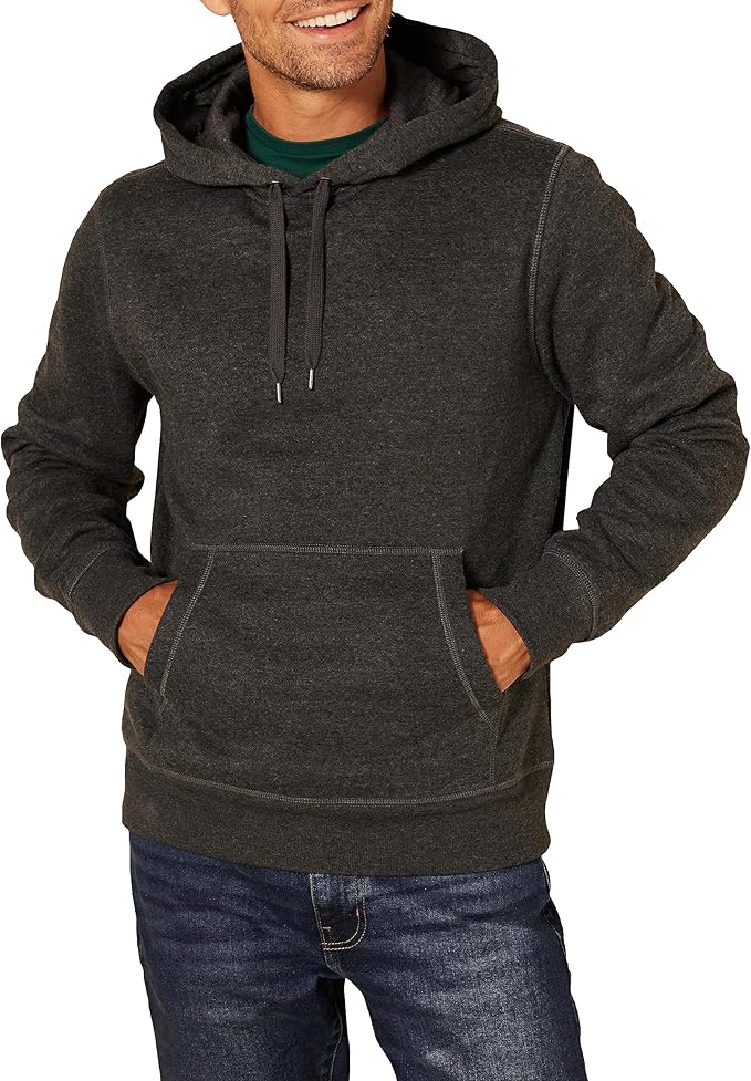 Amazon Essentials Men's Pullover Sweatshirt Hoodie (Available in Big & Tall)