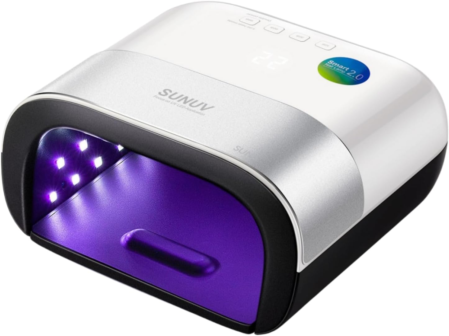SUNUV Led Nail Lamp,Professional Nail Dryer for Gel Polish Curing Light Machine, with Automatic Sensor and LCD Display for Home and Nail Salon : Amazon.co.uk: Beauty