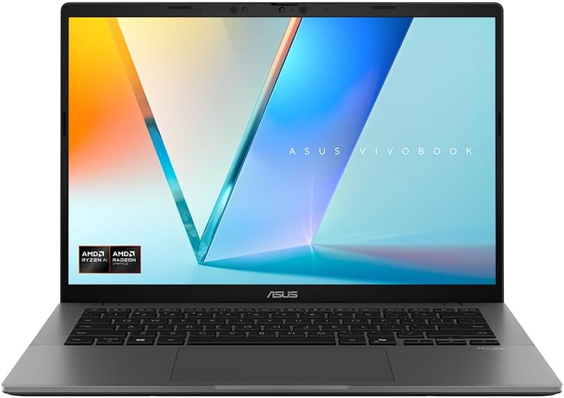 ASUS Vivobook S14 M3407HA Metal Laptop | 14.0" WQXGA 2.5K Screen | AMD Ryzen 9 270 | 32GB RAM | 1TB SSD | Backlit UK Keyboard | Windows 11 : Amazon.co.uk: Computers & Accessories