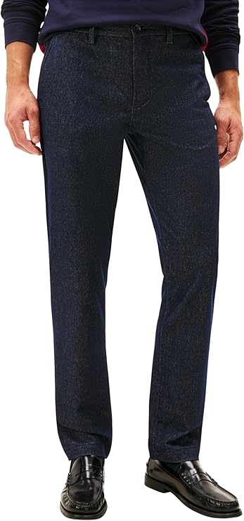 Tommy Hilfiger Men's Denton Brushed Marl Straight Fit Chinos