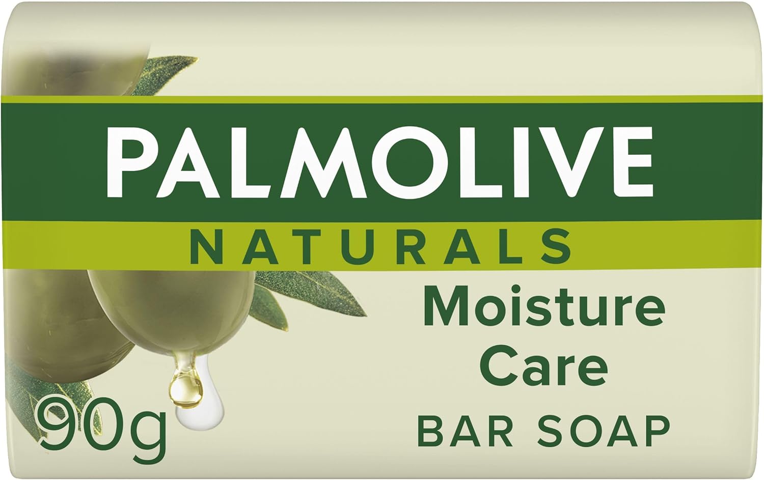 Palmolive Naturals Moisture Care with Olive 3 x 90g Bar Soap - Moisturising Hand - Biodegradable Formula
