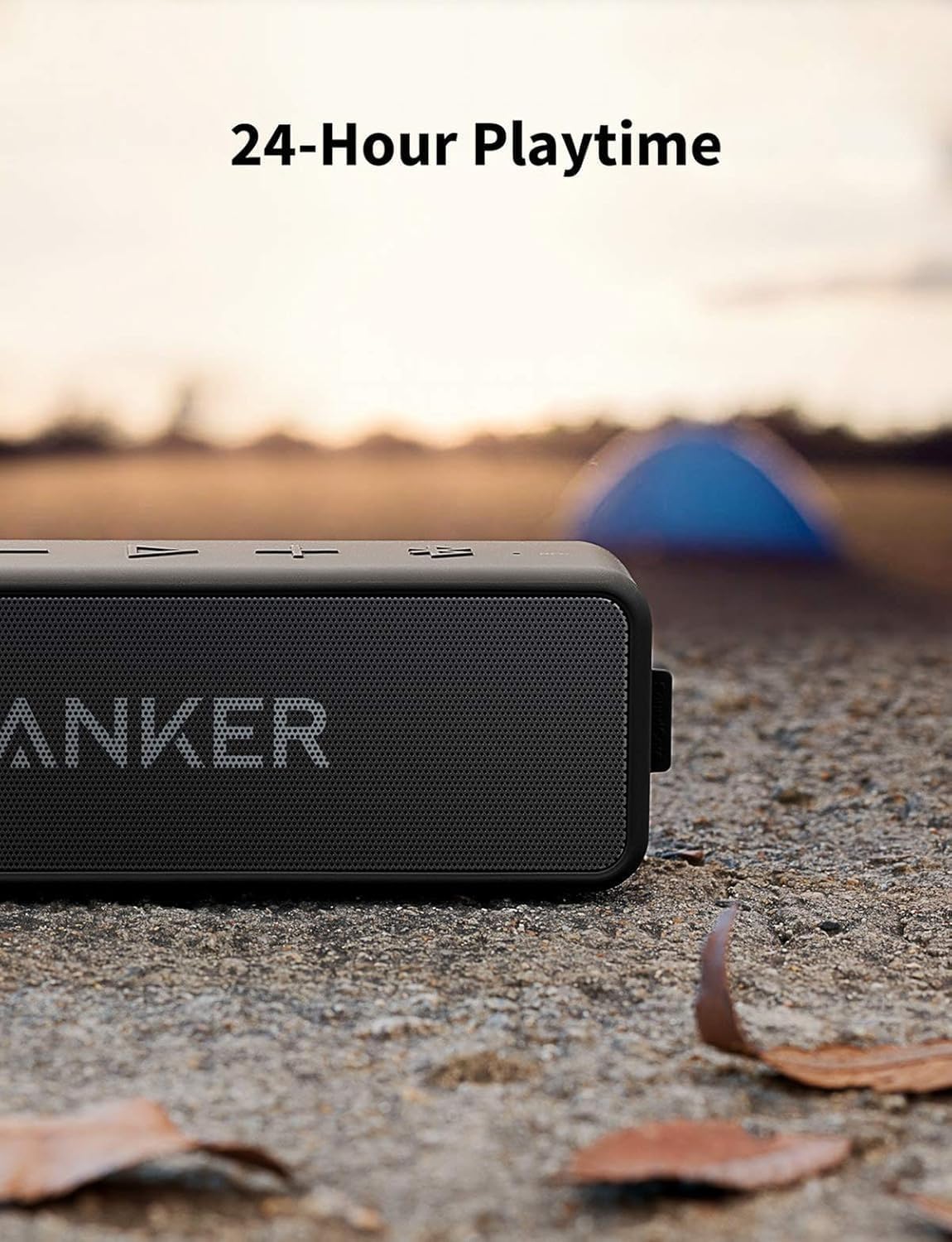 soundcore Anker 2 Portable Bluetooth Speaker with 12W Stereo Sound, BassUp, IPX7 Waterproof, 24-Hour Playtime, Speaker for Home, Outdoors, Travel : Amazon.co.uk: Electronics & Photo